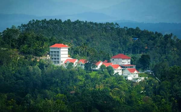 Premium valley view villas and luxury honeymoon resort accommodation at The Fog Munnar